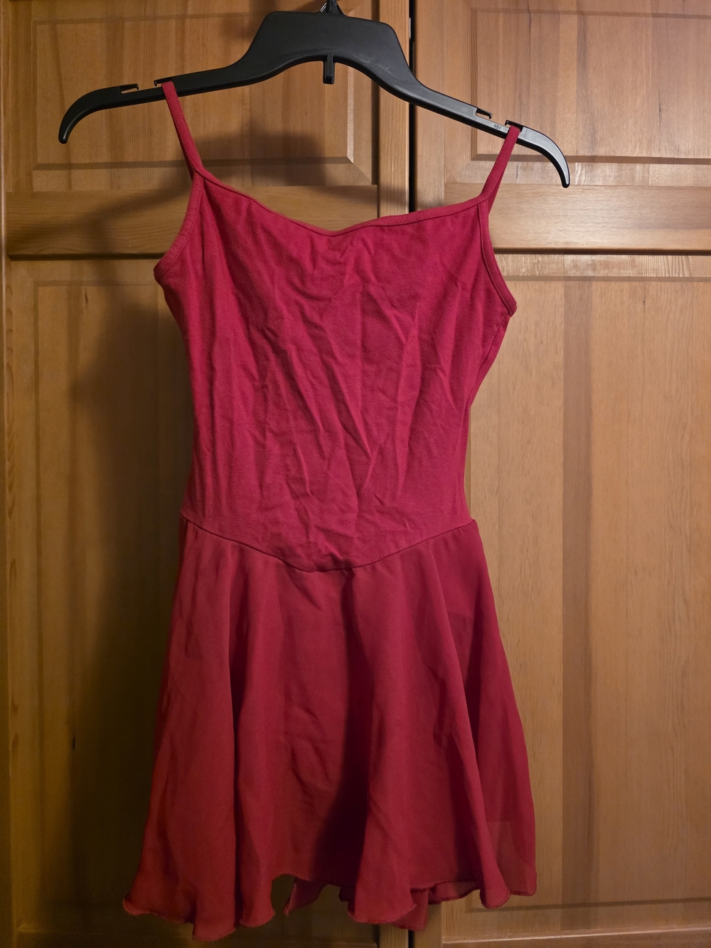 Mirella Hot Pink Dance Leotard Skirt Costume
